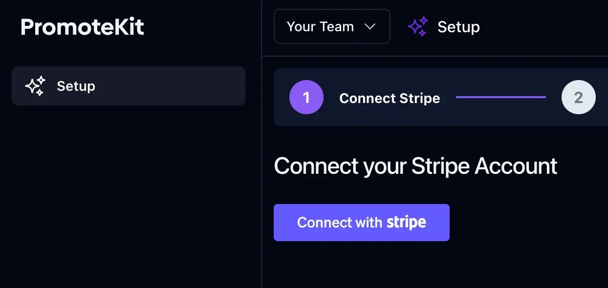 Connect Stripe